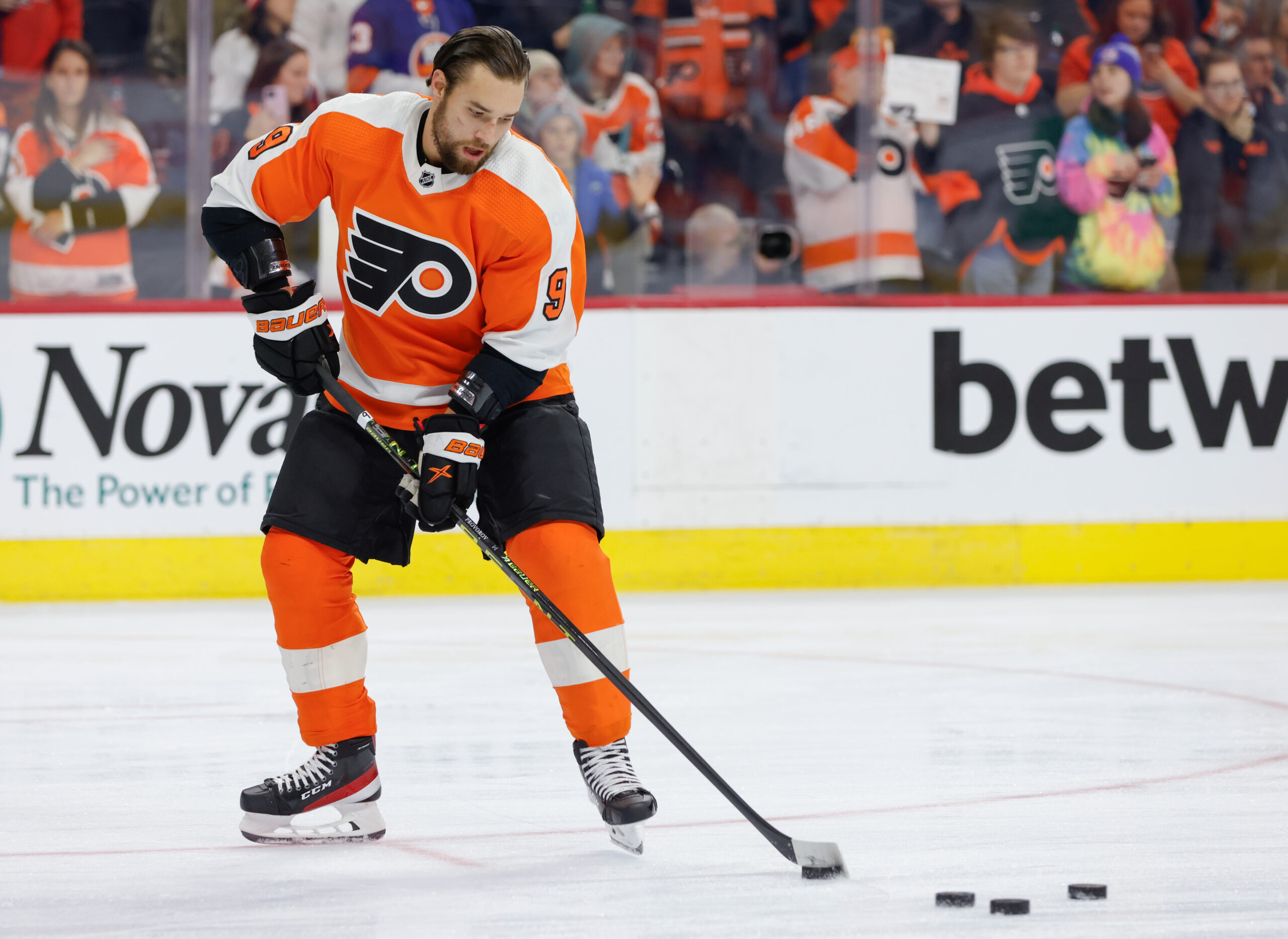 Flyers' Ivan Provorov BOYCOTTS pre-game skate over his refusal to