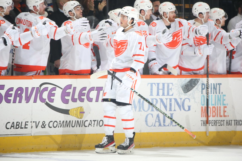 Lehigh Valley Phantoms clinch Calder Cup Playoffs berth for first time  since 2018 - Flyers Nation