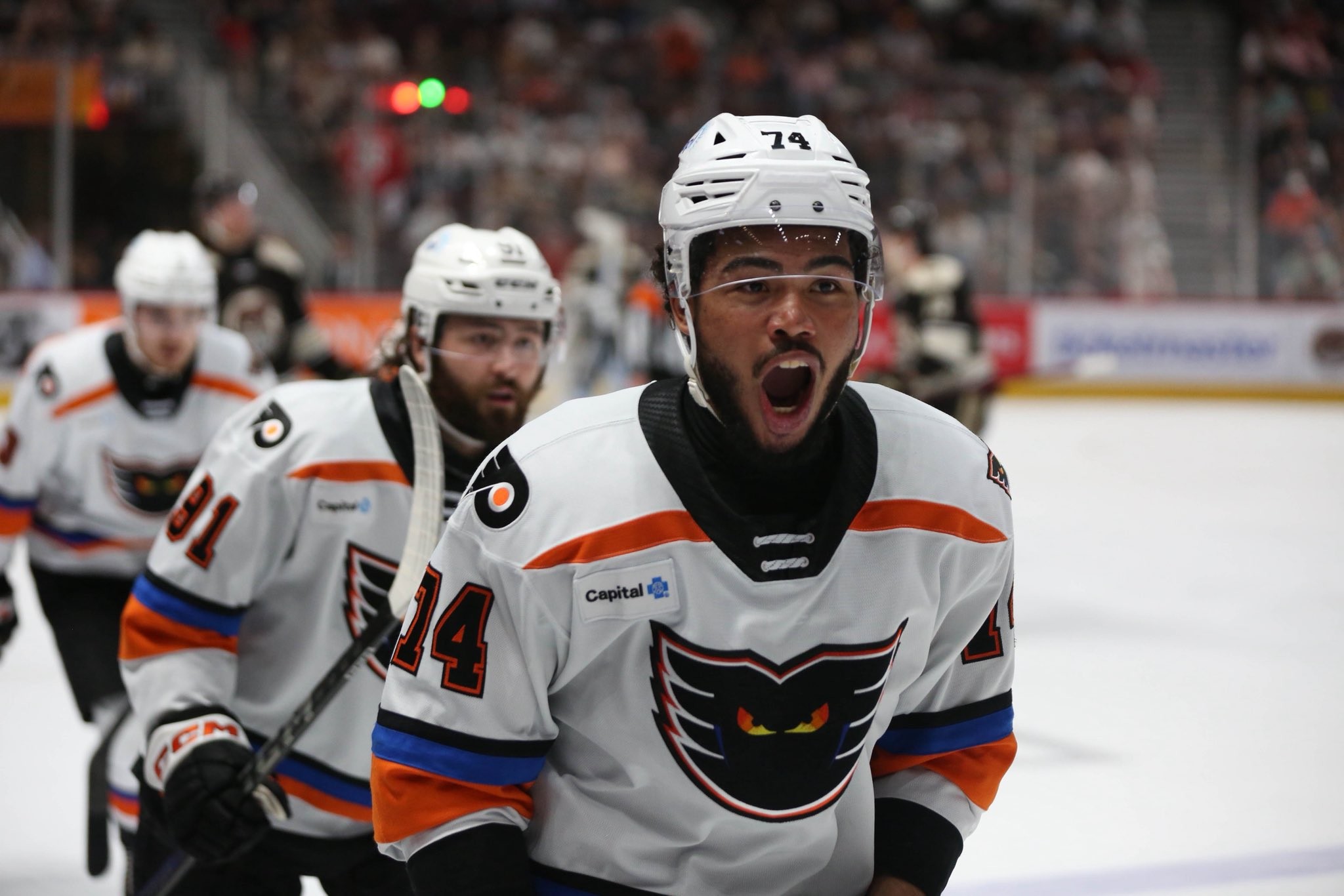 Lehigh Valley Phantoms' Zayde Wisdom (Lehigh Valley Phantoms/X)