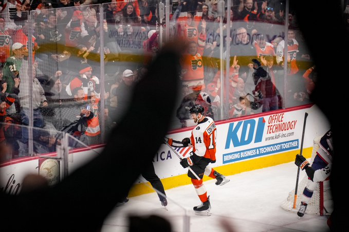 Philadelphia Flyers' Sean Couturier (Philadelphia Flyers/X)