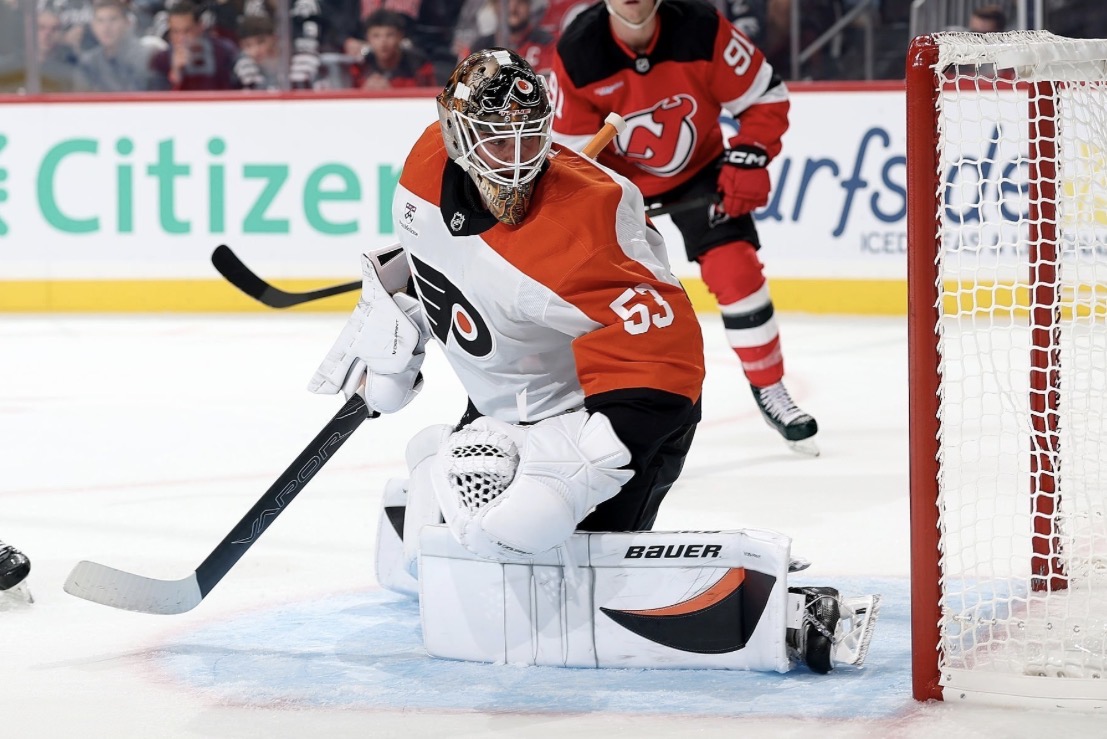 Philadelphia Flyers' Joseph Woll (Elsa/Getty Images)
